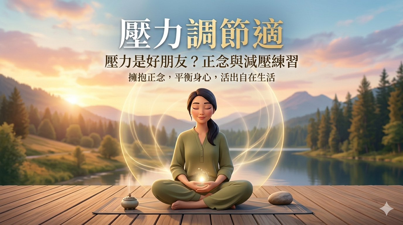 壓力調適：壓力是好朋友？正念與減壓練習